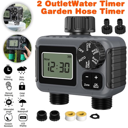 Timer rubinetto giardino - timer,