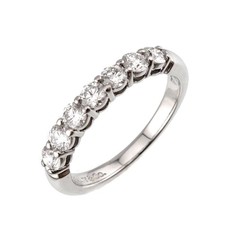 Anello mezzo diamante TIFFANY