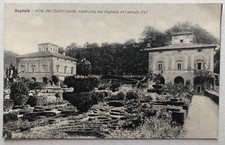 Cartolina Bagnaia Villa Lante palazzo Viterbo Lazio paesaggistica T15