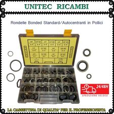 Rondella bonded standard e autocentrante cassetta in pollici scatola 132pz