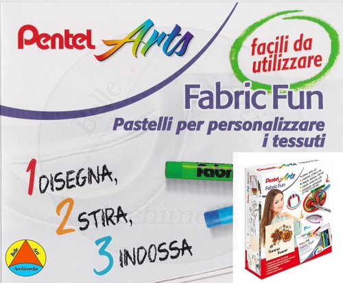 Pentel arts fabric fun bags - pentel,