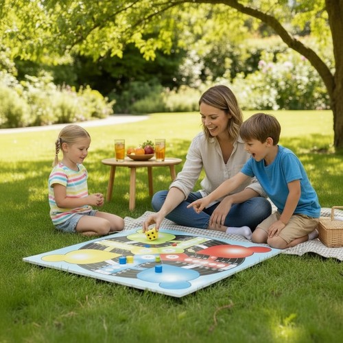 Ludo gigante giardino gioco - ludo,