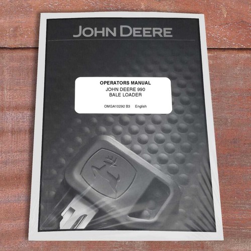 John deere 990 manuale - deere,