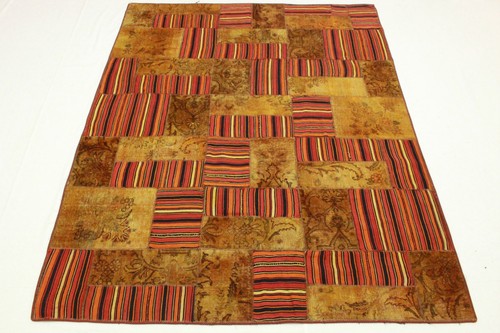 Patchwork vintage raro tappeto