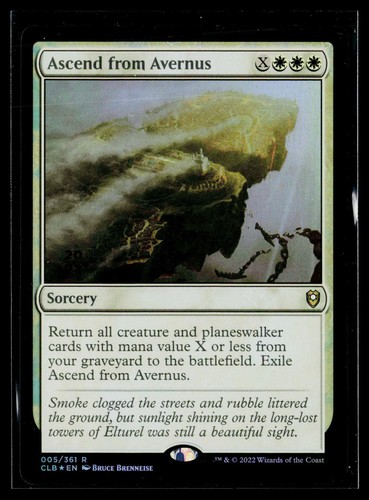 Ascend from avernus - avernus, en