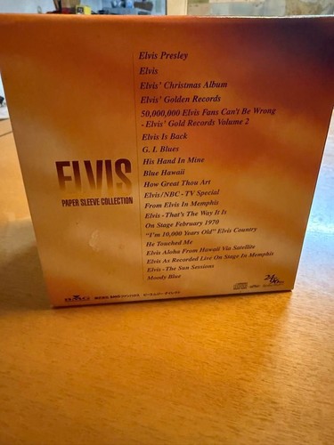 Elvis presley paper sleeve - elvis,