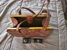 BORSETTA VINTAGE COCCODRILLO