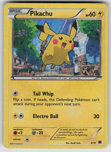 Pikachu 006 012 holo - holo, promo