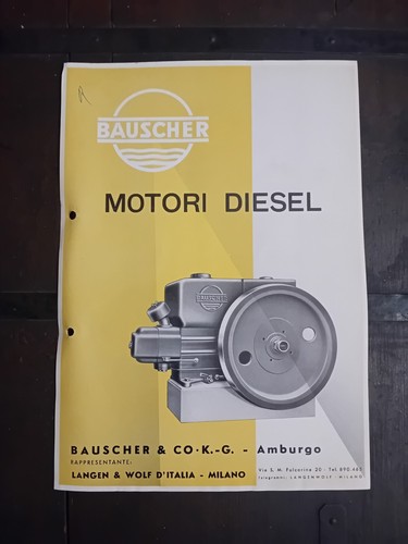 Brochure tecnica originale - tecnica,