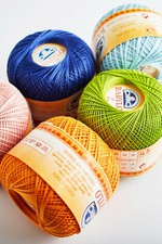 COTONE PER UNCINETTO BABYLO DMC VARI COLORI IN DUE SPESSORI DIVERSI 10 - 20