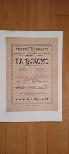Teatro brunetti bologna 1898 - teatro,