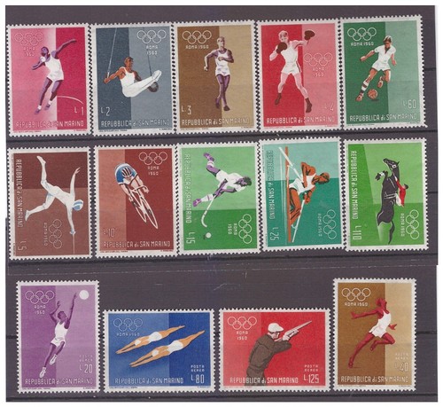 San marino 1960 olimpiadi - san,