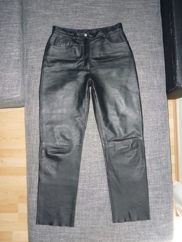 Lederjeans damen - go,