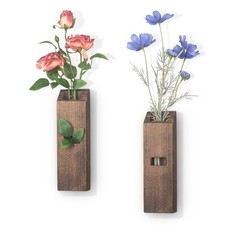 2 Pack Wood Wall Planter, Wall