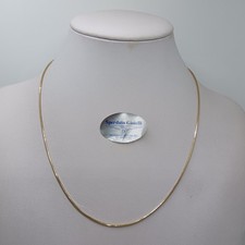 COLLANA A MAGLIA CODA DI TOPO