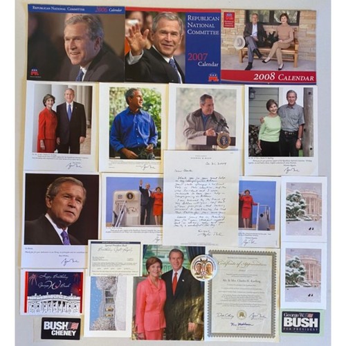 Presidente george bush - presidente, w.