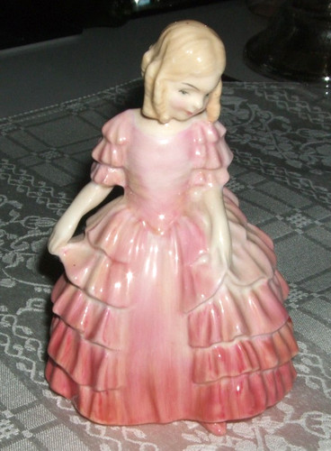 Antica statuina porcellana - antica,
