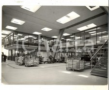 1965 ca TRISSINO Interno del copertificio MARZOTTO in attività *Fotografia 18x2