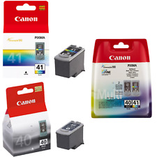 Cartucce di inchiostro originali Canon PG 40 CL 41 cartuccia stampante confezione multipla SET PIXMA