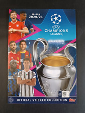 album vuoto figurine Topps CHAMPIONS LEAGUE 2020/21 con figurine starter