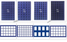 SAFE 1 VASSOIO GRANDE IN FLOCCATO BLU A SUA SCELTA