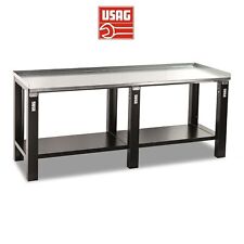 USAG BANCO DA LAVORO BANCONE TAVOLO 2 METRI 506 TA ACCIAIO PROFESSIONALE