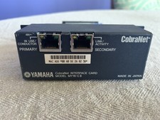 CobraNet MY16-CII per Yamaha