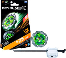 Beyblade X, Starter Pack, Wand Wizard 1-60R UX Con Trottola E Lanciatore