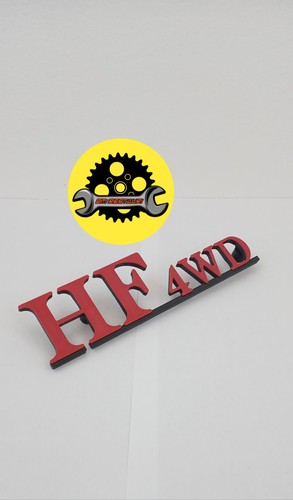Emblema 4wd lancia - hf,