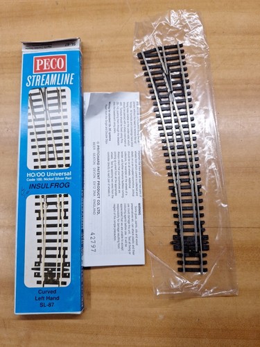 Peco scambio in curva - peco,