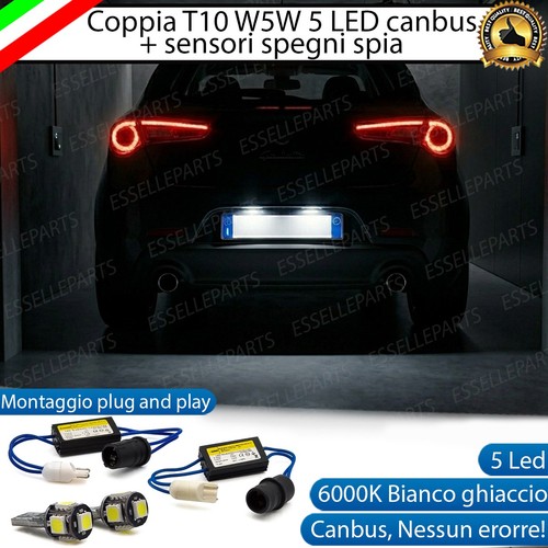Coppia luci targa - targa, alfa