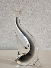 SCULTURA "DELFINO" IN VETRO
