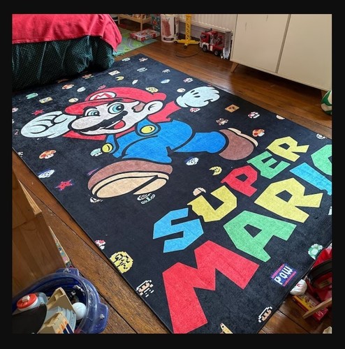 Tappeto super mario - super,