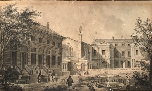 Antico acquerello - , su