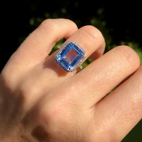 Anello oro bianco carati - oro, 14