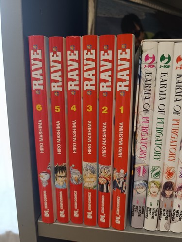 Rave manga hiro mashima - manga,
