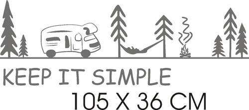 Adesivo per camper keep - , it