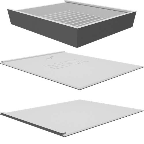 Scatola con coperchio per - scatola,