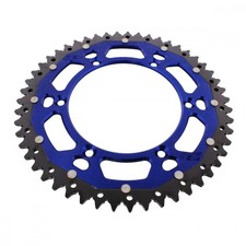 Pignone alluminio blu 51 denti