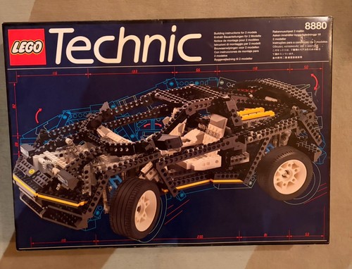 Lego technic super car - technic:, (8880)