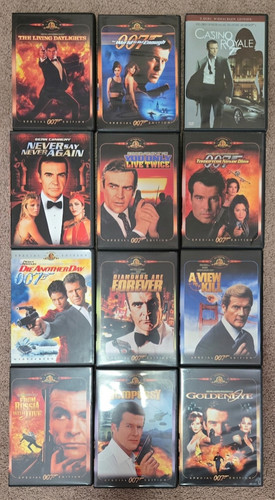 James bond 007 dvd collection - james,