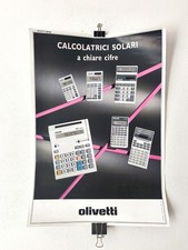Poster Pubblicitario OLIVETTI