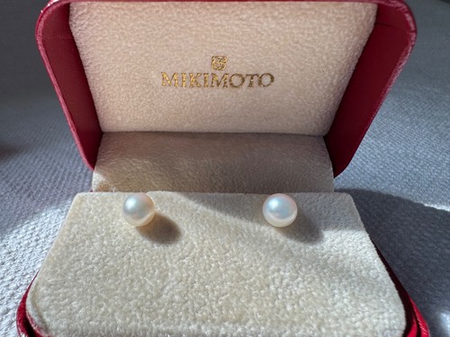 Orecchini vintage mikimoto oro - vintage,