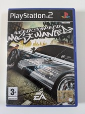 Need For Speed MOST WANTED PS2 Sony Gioco Playstation 2 PAL ITA COMPLETO