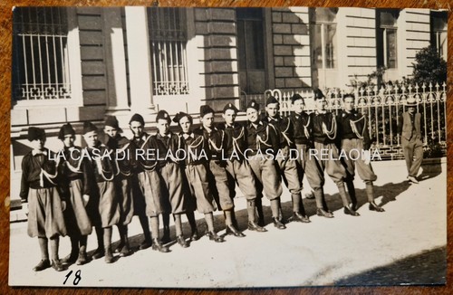 Cartolina fascismo balilla - cartolina,