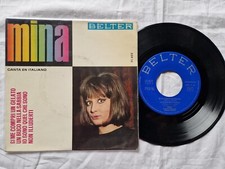 MINA SE MI COMPRI UN GELATO BUCO NELLA SABBIA 45 GIRI EP SPAGNA 1964 No CD 33