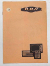 GBC electronics. Produzione GBC electronics 1963. (Radio TV Registratori)
