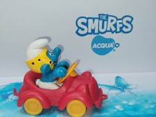 Puffi Puffo Auto Macchina Rossa 40210 Car Driver Smurf  Pejo© W.Germany Schleich