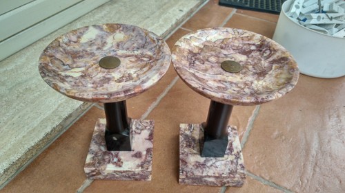 Candelabri alzatine vintage