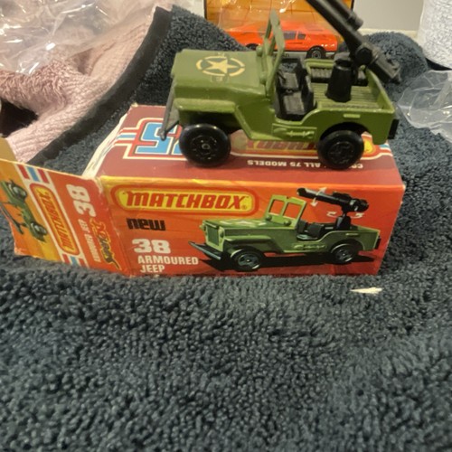 Matchbox jeep - matchbox, n.